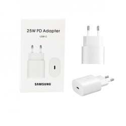 SAMSUNG CHARGER ADAPTER TYPE-C 25W PD WHITE SAMSUNG CHARGER ADAPTER TYPE-C 25W PD WHITE